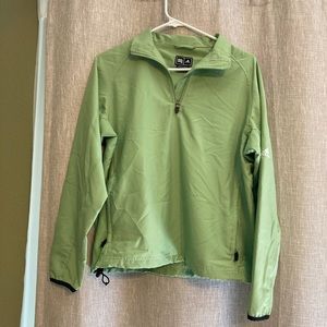 Womens Adidas Windbreaker Quarter Zip